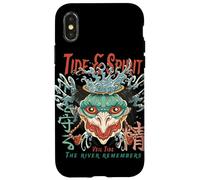 Tide & Spirit Yokai Ocean Mask Design Case for iPhone X/XS