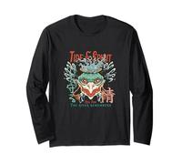 Tide & Spirit Yokai Ocean Mask Design Long Sleeve T-Shirt