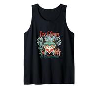 Tide & Spirit Yokai Ocean Mask Design Tank Top