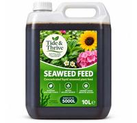 Tide & Thrive Seaweed Feed 10L, Cold Pressed Seaweed Fertiliser | Cold pressed seaweed feed harvested in Northern Ireland. 5 litre makes up to 2500L for indoor and outdoor plants.