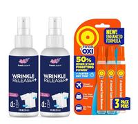 tide to go pens 3 pack + 2 downy wrinkle release