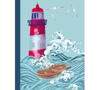 Tide & Tranquility: A Stunning Creative Notebook with Lined, Dot Grid & Doodle Space on Every Page