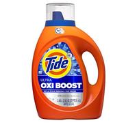 Tide Ultra Oxi Liquid Detergent, 59 Loads, 92 Fl Ounce