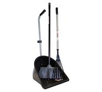 Tidee Red Gorilla Garden Companion Set Black Rake Mini Broom and Large Scoop Shovel Multi Purpose Large Lightweight Dustpan for Gardeners DIY Trade Professionals
