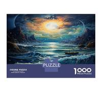 Tides 1000 Piece Jigsaw Puzzles for Adults in Vibrant Colours Colourful Jigsaws Sunny Waves As An Aesthetic Jigsaw Puzzle for Home Decor Puzzle 70x50cm/1000pcs