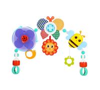 TIDEVAN Pram Toy, Play Arch for Pram Pram Chain Toy Baby 0-12 Months for Bed, Playpen, Baby Seat & Car Seat Motor Skills Toy for Babies and Toddlers (Bee)