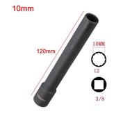 Tidevib 10mm 12mm Extra Long 120mm Socket Tool for and Installing Bumper Fixing Screws, 3/8" Drive, for Mercedes W204 W212 W221
