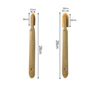 Tidevib 2-Pack Rubber Caulking Tool Set for Silicone Sealant Finishing with Ergonomic Handle, 28 cm and 29 cm Lengths