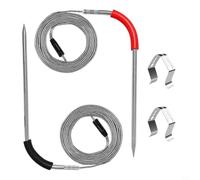 Tidevib 2-Pack Smart Meat Probe for Weber,Real-Time BBQ Temperature