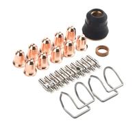 Tidevib 24-Piece Plasma Torch Consumables Set for Chicago Electric 5 5K S30 S35 S45 Models, 08mm Tip Electrode Nozzle Cup Kit