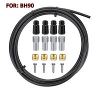 Tidevib 3000mm For Bike Hydraulic Disc Brake Oil Hose Set with Olive Inserts for SRAM and TR Compatible Models BH90 BH59