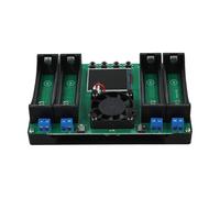 Tidevib 4-Channel Battery Capacity Internal Resistance Tester with Dual Type-C, Digital Display, Fan Cooling and Automatic Charging/Discharging for Cells