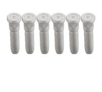 Tidevib 6-Pack M14x15 Wheel Studs 57mm and 65mm ford F150 and Transit 2015-2020, Steel Lug Bolts