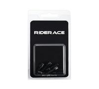 Tidevib 6 Pack M5 x 18mm For Bicycle Handlebar Stem Riser Screws for Bike Frame, Brake Lever & Bottle Cage Fixing, Steel Bolts with Black/Red/Yellow/Green/Purple