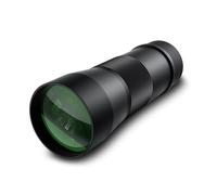 Tidevib 8x42/10x42 HD Monocular Telescope with Nitrogen-Filled IPX7 Waterproof Metal Body for Hiking, Camping, Bird Watching and Wildlife Observation, Black