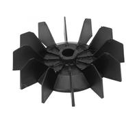 Tidevib Air Compressor Fan Blade, 211mm Diameter 24mm Bore, 5P Engineering Plastic Impeller Accessory for Air Compressor Pump