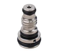 Tidevib Banjo Bolt for SRAM RSC Hydraulic Brake - Steel, Silver, Includes 2 Sealing Rings, for Level Red Bikes