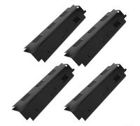 Tidevib BBQ Heat Plate Replacement 41 x 10 cm Heat Shield for Outback 2 and 3 Burner Grills, 4 Pack(XH00120)