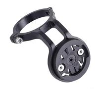 Tidevib Bicycle Stopwatch Handlebar Holder For Garmin For Wahoo GPS Computer Quick Release Mounting Bracket for Road MTB Bicycle 31.8mm Double Side Installation