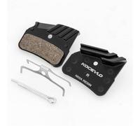 Tidevib Brake Pads N05A for Shimano XT/XTR M9120 M8120 M7120, Ceramic Resin Disc Brake Pads 39.6x34mm, High Temperature & Wear Resistant, 1 Pair