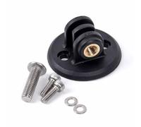 Tidevib Camera Adapter Set for Garmin and Bryton Mounts, Nylon Bracket Holder for Sport Cameras, Black (Approx 10.5g, 20mm Screw Center)