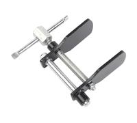 Tidevib Car Brake Pad Expander, Steel Disc Brake Piston Compressor with Adjustable Spreader Plates for Most, Black + Silver,For 1/2" for Ratchet