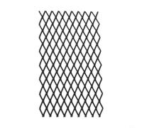 Tidevib Cast Iron Style Steel Grate Ember Keeper for Wood Burners & Open Fires - Heat Resistant Log Basket Alternative 16.1x9.8 Inch(7.5 * 11.8in)