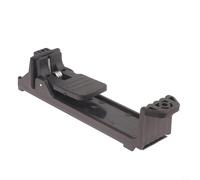 Tidevib Compatible Wall Mount Bracket for Levels - for DW0811LR/DW0822LG/DW0822LR - Rugged Black Plastic, Compact Design, Secure Holding, Tool Organization