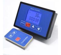 Tidevib Digital PWM DC Motor Speed Controller with LCD Display and Wireless Remote Control, 30A, 65V-55V, for Brushed Motors