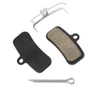 Tidevib Disc Brake Pads for Shimano Saint M810 M820 ZEE M640, for D01S D02S, Semi-Metal, 39x24x4mm, 1 Pair