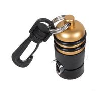 Tidevib Diving Regulator Hose Holder Magnetic Adjustable Octopus Clip Aluminum Alloy Second Stage Equipment For Scuba Diving(Gold)