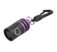 Tidevib Diving Regulator Hose Holder Magnetic Adjustable Octopus Clip Aluminum Alloy Second Stage Equipment For Scuba Diving(Purple)