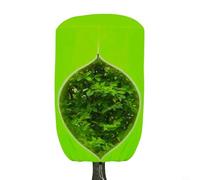 Tidevib Dome Plant Cover Winter Frost for Protection, Zippered & Drawstring Shrub Wrap, Weatherproof Non-Woven Fabric Outdoor Potted Trees, 2 Pack(40x47 inch beige)