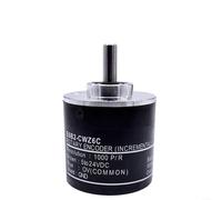 Tidevib Encoder E6B2-CWZ6C 100 for 360 600 1000 1024 2000 P/R, 5V DC Incremental Optical with 6mm Shaft, 2m Cable, for A//for Z for Phase Output(1000P/R)