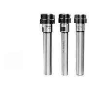 Tidevib ER-8-11-16-20A Straight Shank Extension Collet Chuck 8-10-12-16-20-25mm Milling Tools, Alloy Steel 40CrMnTi, 30000rpm, for HRC 58-62
