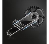 Tidevib For Bicycle Crank Protector Stickers for Mountain For Bike Cranks | TPH Film Decals for GX, XT, XTR, 3T, E*thirteen, RACEFACE, XX1, Truvativ Stylo | 31mm & 36mm Aperture