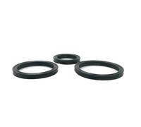 Tidevib for Bike Rear Shock Air Seal for Ring Kit 8/16 Pcs for Fox RP23 DHX5.0 CTD DPS Float RPL Air Pressure Absorber O-for Ring Repair Gasket Black