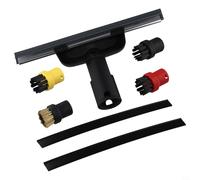 Tidevib For Karcher Steam Cleaner Accessories Set for SC 1 SC2 SC3 SC4 SC5 Models, Includes Steam Squeegee and Cleaning Brushes for Home Cleaning