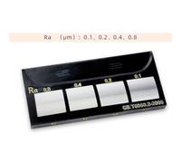 Tidevib for Surface Roughness Comparator Sample Set RA08-63, 4-Piece Kit for 7 Machining Processes Including Lathe, Milling, Grinding, and Planer, Made of for Durable 45 Carbon Steel