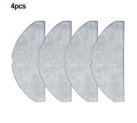 Tidevib For Xiaomi Vacuum Cleaner Microfiber Mop Cloth For E10 C103 3C S20 D106 3C Plus B112 Floor Cleaning Accessories(4 Pack)