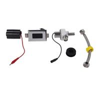 Tidevib Infrared Sensor Controlled Automatic Toilet Flush Valve, DC 6V, Adjustable Sensing Range, for Commercial and Public Restrooms