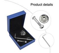 Tidevib Manual Tile Cutter Wheel, 24mm Carbide Bearing Cutting Head for Linear and Corner Cutting, Compatible with Various Tile Types Including Glass