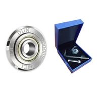 Tidevib Manual Tile Cutter Wheel, 24mm Carbide Bearing Cutting Head for Linear and Corner Cutting, Compatible with Various Tile Types Including Glass