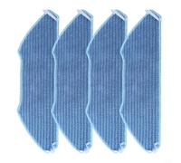 Tidevib Microfiber Mop Cloth Kit For Lefant M1 M2 M2 Pro M2S M2 Plus U180 for OKP K8 Washable Reusable Robot Vacuum Cleaner Accessories(4 PACK)