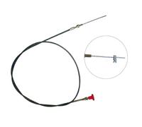 Tidevib Motocross Carburetor Choke and Throttle Cable, Push-Pull Control Wire for Engine Speed, 6mm/10mm Diameter, 15m-5m Length for Cars, Trucks, for Vans