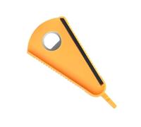 Tidevib Multifunctional 5-in-1 Can Opener and Bottle Opener with Non-Slip Grip for Kitchen, Elderly, and Weak Hands - Yellow, Blue, Pink