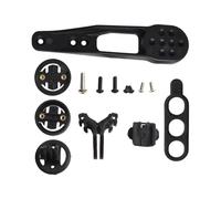 Tidevib Nylon for Bicycle Handlebar Mount for Bryton for Cateye H31 CP10 CP20, for Bike Computer Bracket with Camera Light Base and Bands Road Cycling, Black