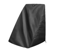 Tidevib Outdoor Waterproof Cover 63×66×88 cm Black/Grey 210D/420D Silver-Plated Oxford Cloth Rainproof Sunproof Dustproof Protective for Standing Wire Reel and Outdoor Equipment