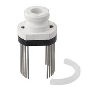 Tidevib Pin Wheel Holder Character Frame for MY-380F Solid Ink Encoder, 24 Needles, Stainless Steel and Plastic, T-Type Double Opening