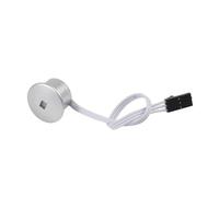 Tidevib PIR Motion Sensor with 5m Extension Cord for 12V/24V LED Step Light Controller, 120 Detection, White